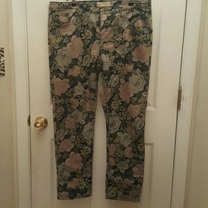 Floral Jeans